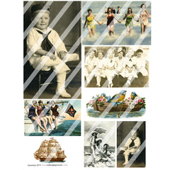 Ancestors 28 Collage Sheet