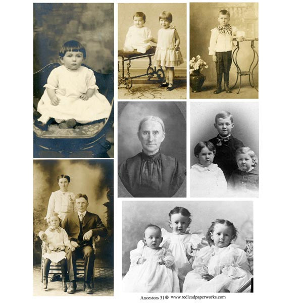 Collage Sheet - Ancestors 31