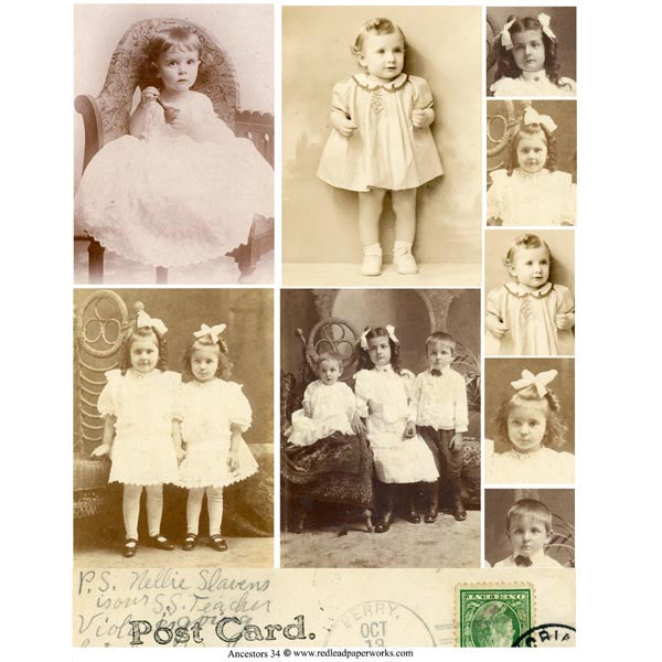 Collage Sheet - Ancestors 34