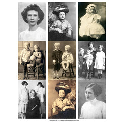 Ancestors 42 Collage Sheet