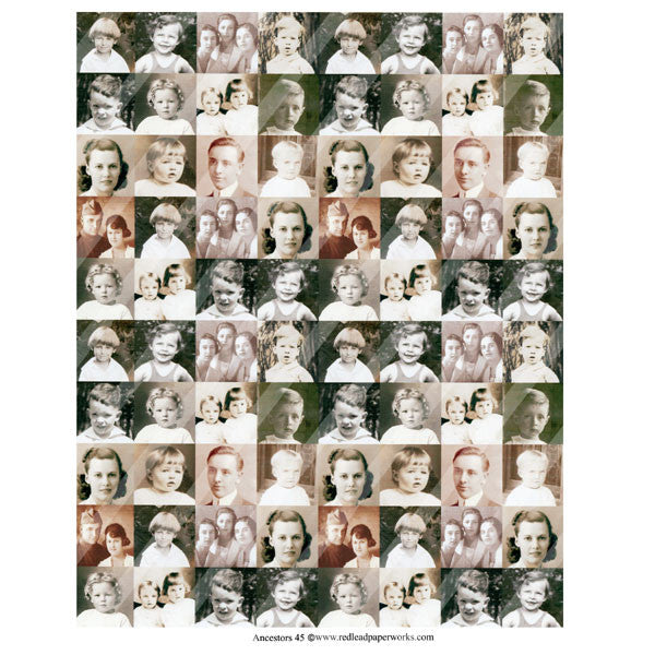 Ancestors 45 Collage Sheet