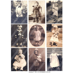 Ancestors 77 Collage Sheet
