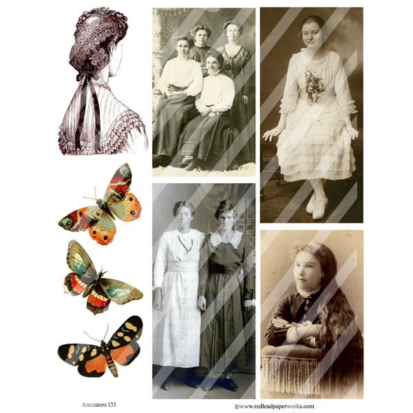 Ancestors Collage Sheet 133