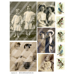 Ancestors Collage Sheet 134