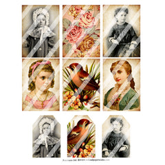 Ancestors 140 Collage Sheet