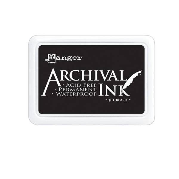Ranger Archival Jet Black Ink Pad