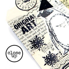 penguin art tag