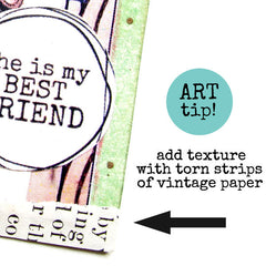Red Lead Rubber Stamps for Artists Crafters Makers