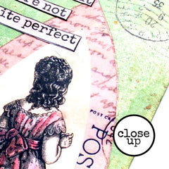 Red Lead Rubber Stamps for Artists Crafters Makers