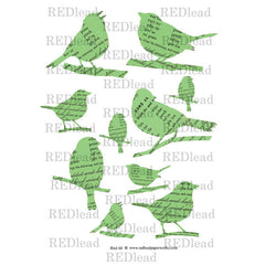 Collage Sheet Bird 44