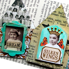 Collage Sheet Vintage Elements  100