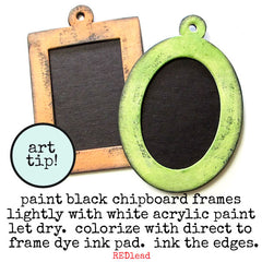 Black Chipboard Frame Collection