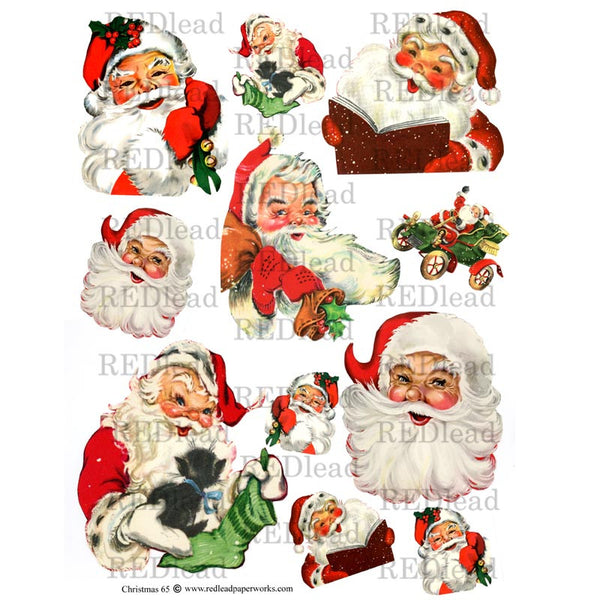 Christmas Collage Sheet 65