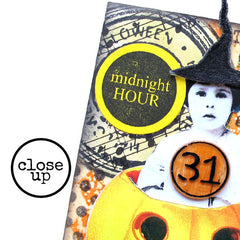 Halloween Artist Trading Card Close Up