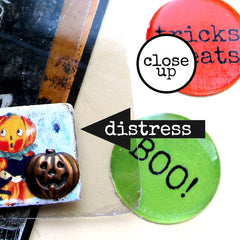 Handmade Halloween Paper Charms