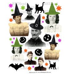 Halloween Collage Sheet 40