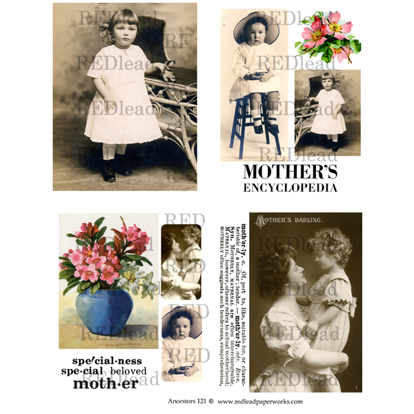 Collage Sheet Ancestors 121