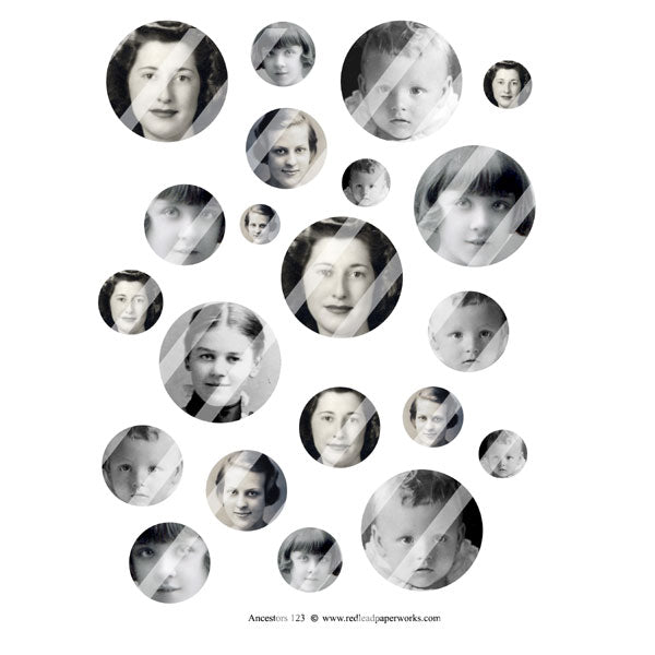 Ancestors Collage Sheet 123