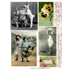 Spring Collage Sheet 9