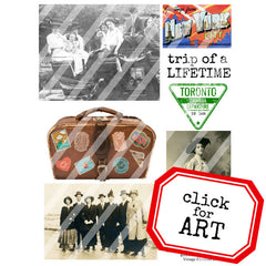 Vintage Elements 204 Travel Collage Sheet