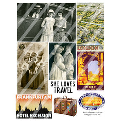 travel collage sheets