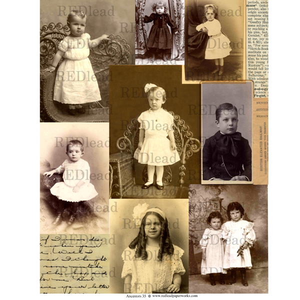 Collage Sheet Ancestors 35