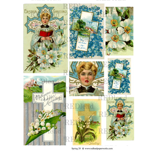 Spring 20 Collage Sheet