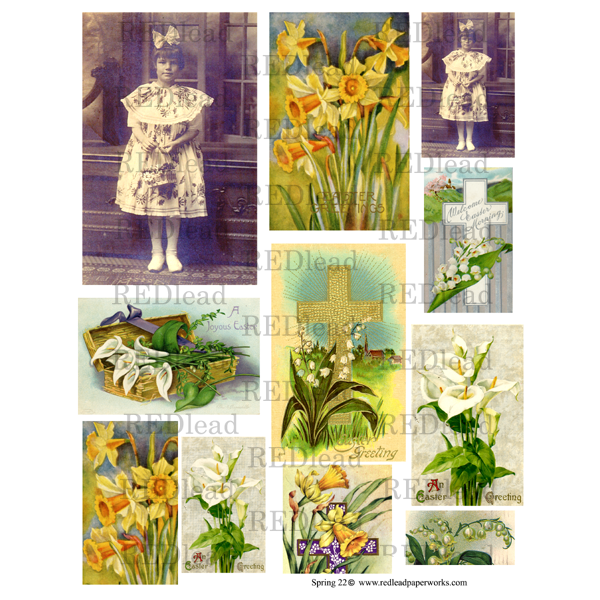 Spring 22 Collage Sheet