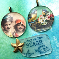 By the Sea 13 Collage Sheet