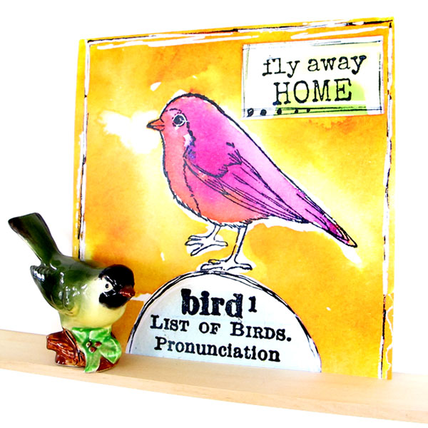 Fly Away Home 8" x 8" Art Print Save 25%