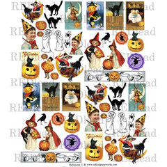 A Halloween Collage Sheet 11