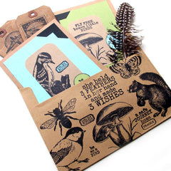 nature mail art