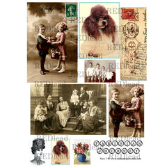 Paris Collage Sheet 3