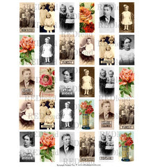 Vintage Photos Collage Sheets 
