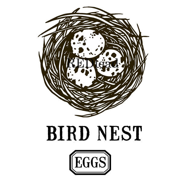 Bird Nest with Eggs Rubber Stamp Save 30%