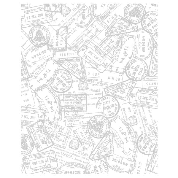 Postmarks Background Rubber Stamp