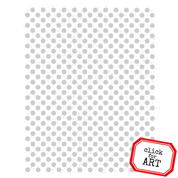 Cling Mount Red Rubber Stamps