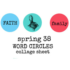 Spring Collage Sheet 6