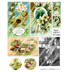 Spring 44 Collage Sheet