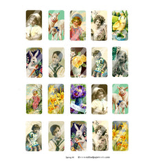 Spring Domino Collage Sheet 49