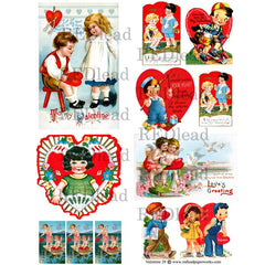 Valentine Collage Sheet 29