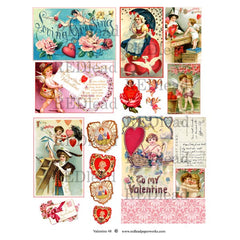Valentine Collage Sheet 48
