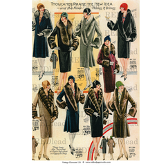 Collage Sheet Vintage Elements 138