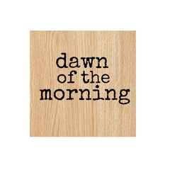 wood mounted rubber stamps